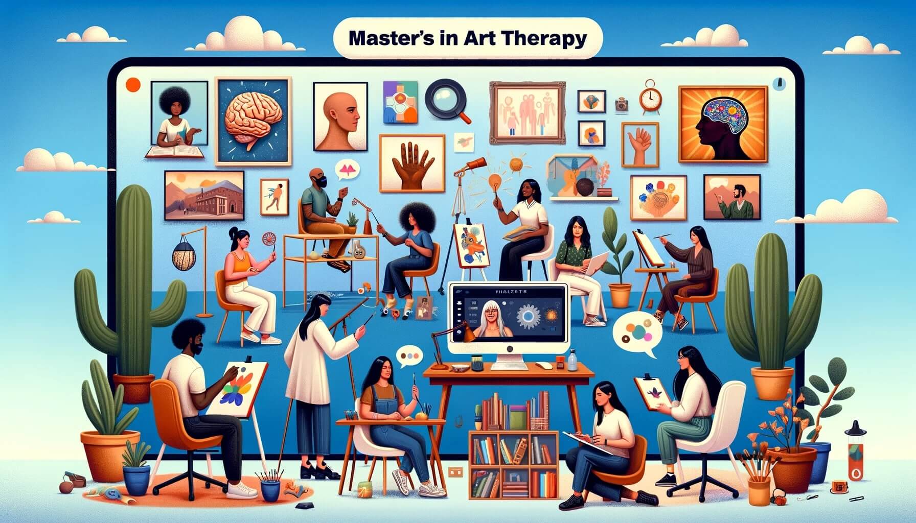 Masters in Art Therapy Online